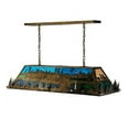 thumbnail image 4 of Meyda 136923 53.5 in. Personalized Tuckers Oblong Pendant, Antique Copper & Oa Blue & Green, 4 of 5