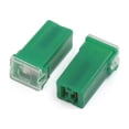 thumbnail image 2 of Unique Bargains Mini 40A Pacific PAL Fuse Female Push-in Auto Link Block Fuses Green 5pcs, 2 of 3