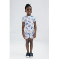 thumbnail image 2 of Disney Winnie the Pooh Eeyore Tigger Ribbed T-Shirt and Shorts Outfit Set Newborn to Toddler, 2 of 5