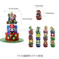 thumbnail image 2 of 13pcs Cartoon Mario Birthday Decorations Cake Toppers, Cute Cartoon Birthday Party Cake Decorations For Boys Girls Birthday Party, 2 of 2