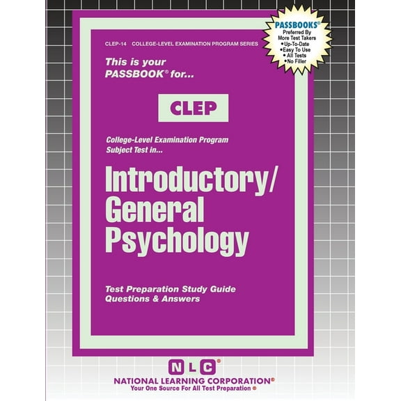 College Level Examination Program Introductory / General Psychology, Book 14, (Paperback)