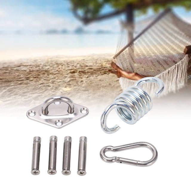 Kit para colgar hamaca colgador de techo para hamaca kit de herramientas de suspensión de montaje oscilante con rodamiento de 550 libras con hebilla de forma para bolsa de ANGGREK Otros
