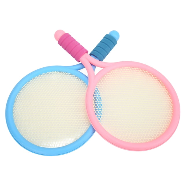 Kids Badminton Racket, 1 Pair Cute Kids Racquet Badminton Tennis Racket With Badminton Rubber Ball For Child Children