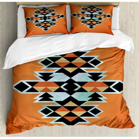 Tribal Duvet Cover Set Tribal Aztec Pattern Ethnic Abstract