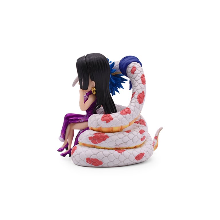 One Piece Boa Hancock Action Figures Sitting On Snake Posture Pvc Anime Figurine 3 Walmart Com