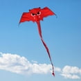 thumbnail image 4 of Juguete de cometa de murciélago de dibujos animados, juguetes de animales de cola larga, juego de 59x22 pulgadas, juguetes voladores deportivos para rojo kusrkot Cometa voladora, 4 of 8