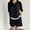 Black, variant on Kiplyki Flash Womens 2 Pieces Joggers Outfits Splicing Leisure Atmosphere Two-piece Set