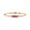 Watermelon Red, variant on YYKihy Simple Micro Set Zircon Ladies Ring Exquisite Temperament Ring Engagement Gift Jewelry