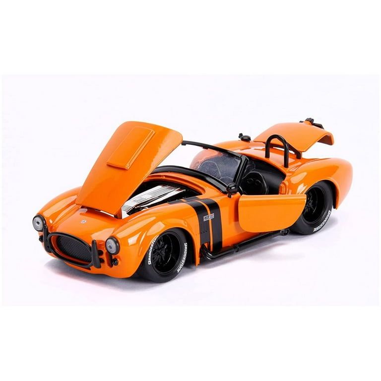 1965 Shelby Cobra 427 S/C Convertible, Orange - Jada Toys