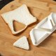thumbnail image 3 of Triangle Sushi Form Press Triangle Rice Ball Makers Mould Bento Beige Onesize, 3 of 5