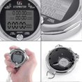 thumbnail image 2 of Digital Stopwatch Metal Stopwatch Timer With Backlit Multi Lap Memory-1751 Edition_Perfect Gift, 2 of 3