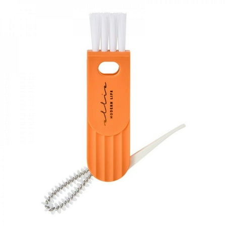 

Xmarks 3 in 1 Multifunctional Kitchen Mini Cup Glass Cover Cleaning Brush Bottle Cleaning Brush Set Multipurpose Bottle Cleaner Cup Cover Lid Groove Cleaner Home Kitchen Washing Tool