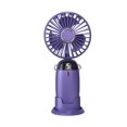 thumbnail image 1 of Fiudx Artículos en oferta con ofertas flash Ventilador de mano USB Mini ventilador portátil plegable Ventilador digital de oficina para estudiantes Pequeño ventilador de regalo, 1 of 2