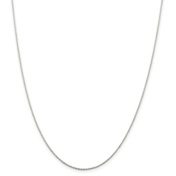 925 Sterling Silver 1mm Cable Chain; 30 inch; Lobster Clasp; for Adults and Teens; for Women and Men