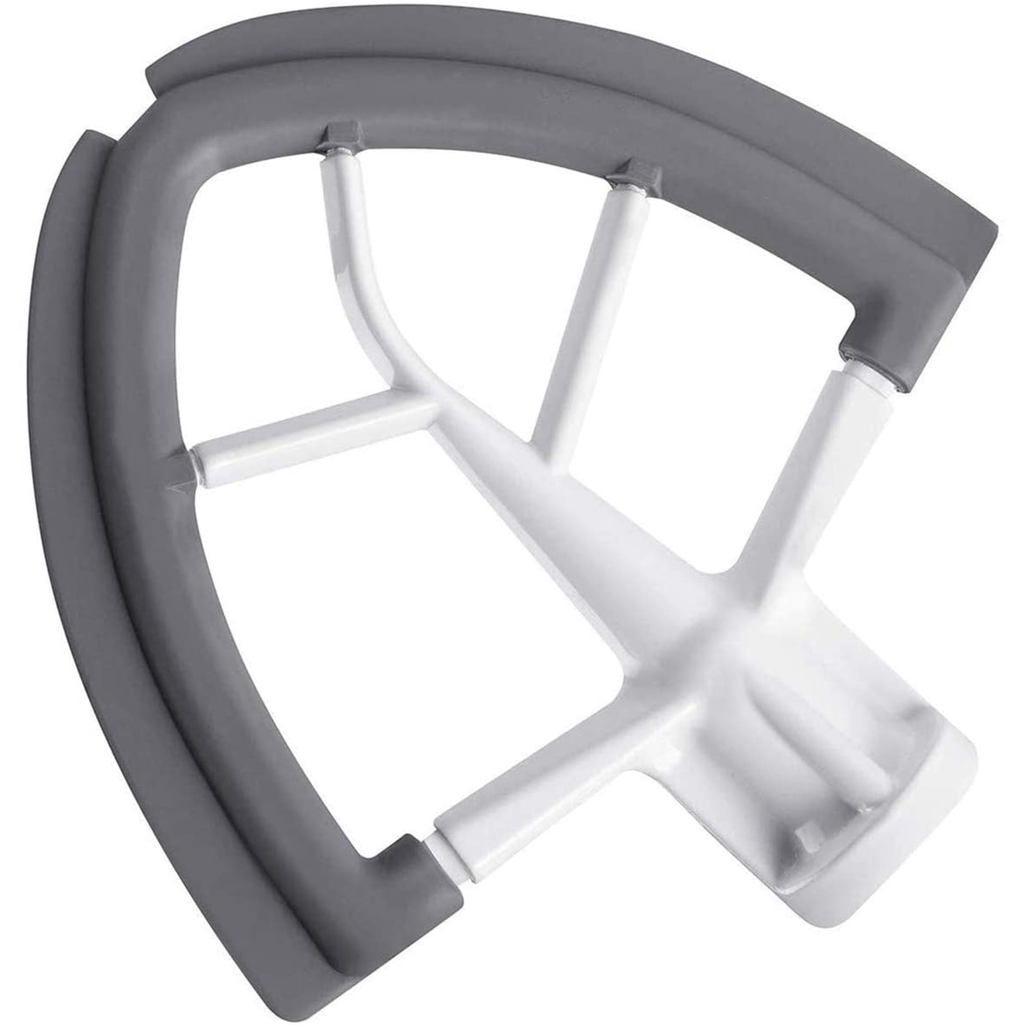 Flex Edge Beater for KitchenAid Tilt-Head Stand Mixer, 4.5-5 Quart Flat Beater Paddle with Flexible Silicone Edges Bowl Scraper