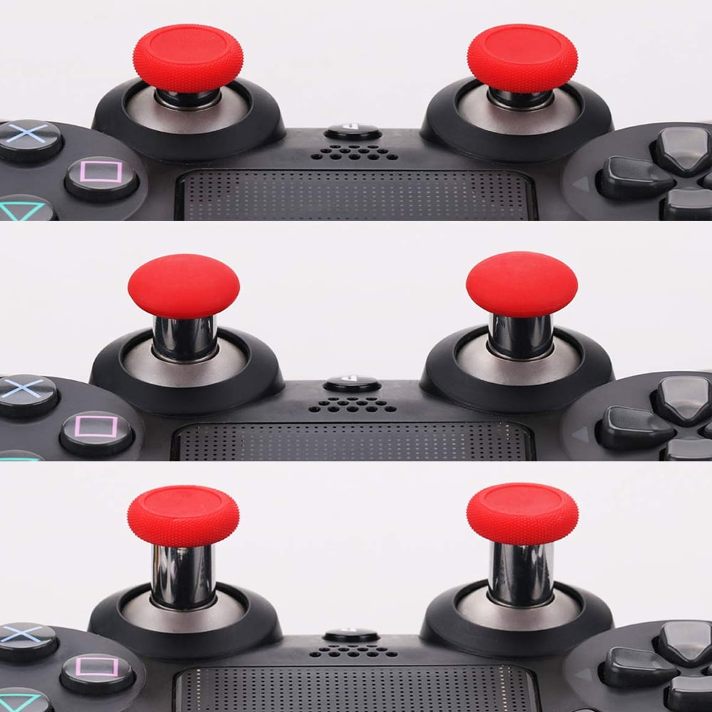 2 Sticks Analogiques Argentés Vhbw Pour Manettes PS4 Et Xbox One - Poignées De Pouce En Aluminium - Remplacement Facile