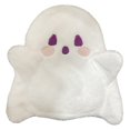 thumbnail image 1 of AMERTEER Girls Casual Knapsack Ghost Shape Vintage Backpack Furry Rucksack (White), 1 of 10
