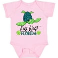 thumbnail image 3 of Inktastic Key West, Florida Happy Sea Turtle Boys or Girls Baby Bodysuit, 3 of 5