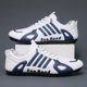 thumbnail image 4 of Nuevos zapatos de cuero para hombre, zapatos deportivos informales de fondo plano, zapatillas deportivas ligeras y cómodas para hombre, zapatos transpirables para monopatín, 4 of 5
