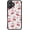 Cherry Heart Pattern, variant on Case Cute iPhone 13 Phone Case Wireless Charging & Military-Grade Protection - Trendy Wildflower Design for Women Girls, Matte Cover with Shockproof Corners - Pink Flowers & Dragonflies