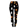 thumbnail image 4 of Women's High Waist Leggings Spooky Halloween Printed Yoga Pant Tummy Control Elastic Leggings Workout Athletic Lounge Pants, 4 of 4