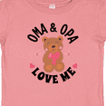thumbnail image 4 of Inktastic Oma and Opa Love Me Grandchild Bear Girls Baby T-Shirt, 4 of 5