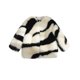 thumbnail image 1 of Gibobby Chaqueta de Forro Polar para bebés niñosChaqueta de moda para niñas pequeñas, otoño invierno, cárdigans para niños pequeños, chaquetas de forro p(Blanco, 2-3 Años), 1 of 5