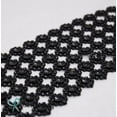 thumbnail image 2 of Diamond Flower Mesh 4 Inch X 10 Yards Rhinestone Ribbon Wrap for Wedding Party, 2 of 2