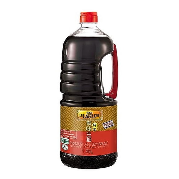 Lee Kum Kee PREMIUM SOY SAUCE FAMILY PACK 59 fl oz each Bottle (1 PACK)
