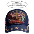 thumbnail image 2 of vlrwzc 250th Anniversary USA Baseball Cap 1776-2026 Eagle Embroidered Hat, 2 of 7