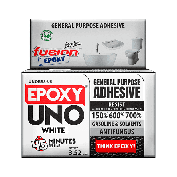 FUSION EPOXY UNOB98-US Epoxy UNO Paste Epoxy Adhesive 3.52 Fl Oz