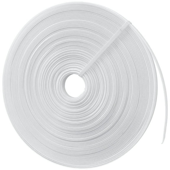 Polyester Boning for Sewing, 45 Yards White Corset Boning, Flexible Sewing Supplies for Dressmaking, Strapless Dress, Costumes, Bridal Wear and Crafts Projects, 1/2 inch Width