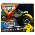 thumbnail image 1 of Monster Jam, Official Soldier Fortune Rev ‘N Roar Monster Truck, 1:43 Scale, 1 of 6