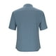 thumbnail image 5 of Camisa de Manga Corta de los Hombres con Botón, Raya Casual de Verano, Camisa de Cuello de Bolsillo Delgado, 5 of 7