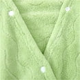 thumbnail image 5 of Cethrio Boys Flannel Bathrobes, Hooded Lightweight Soft Cute Sleepwear Robes Green Size 1-13T, 5 of 5
