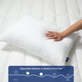 thumbnail image 3 of (8 pack) Casper Sleep Essential Adjustable Hybrid Pillow, Standard, 3 of 10