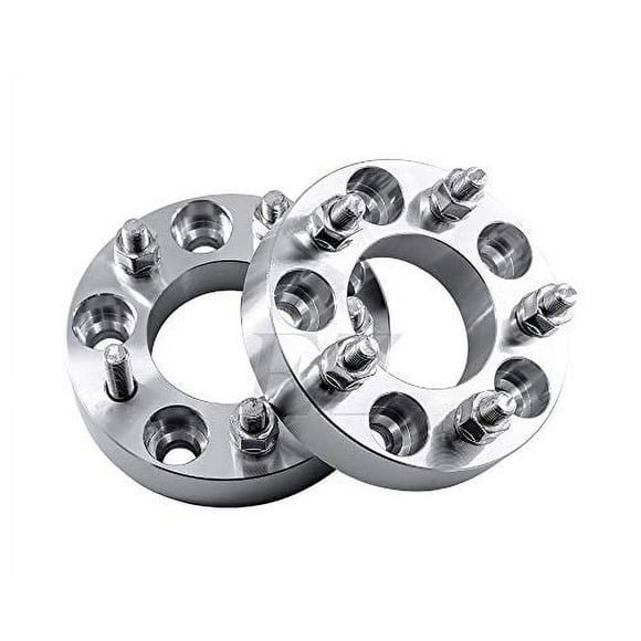 EZAccessory 2 Wheel Adapters 5x5.5 to 5 Lug 5" (5x139.7 to 5x127) Thickness 1 Inch