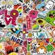 thumbnail image 4 of 300 PCS Trendy Cool Stickers for Kids, Vinyl Waterproof VSCO Aesthetic Cute Stickers Decals, Gift for Kids Teens (Colorful Stickers Pack-300pcs), 4 of 4