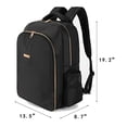 thumbnail image 3 of Organizador mochila grande MAXPAND cortapelos y sum. barberos | Mochila portátil peluqueros | Bolsa herramientas peluq. 3 en 1 (NEGRO), 19 PULG, 3 of 3