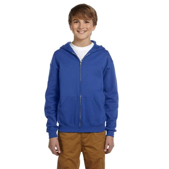 Jerzees Youth 8 oz. NuBlend Fleece Full-Zip Hood - 993B
