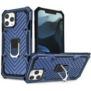 WerealValley Case for iPhone 12 pro max, Military Grade Shockproof Case with Ring Kickstand, Armor Cover for iPhone 12