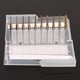 thumbnail image 5 of 10 piezas de fresas de carburo cementado recubiertas de titanio para CNC, herramientas de corte de 1,0 a 3,0 mm, 5 of 13