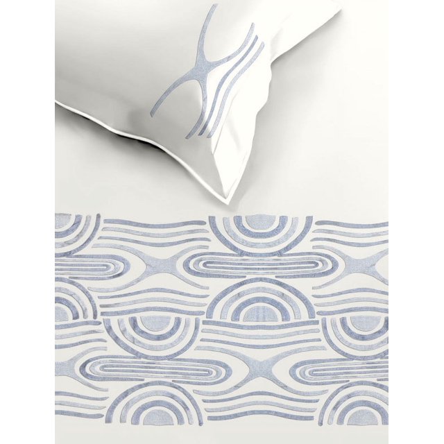 Aurora Ensemble de Draps Brodés