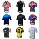 thumbnail image 2 of Maillot de ciclismo Maillots de ciclismo para hombre Manga corta Pro Team Road Mountain MTB Maillot Ciclismo Racing Top Camisetas Camisa Azul EE. UU. Reino Unido, 2 of 5