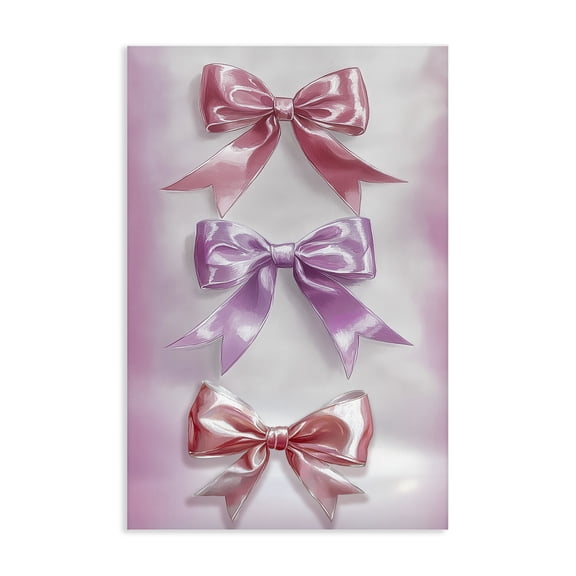 Stupell Industries Shabby Chic Blush And Satin Elegance Canvas Art, 16 x 24, by Annabelle Hall