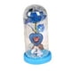 thumbnail image 5 of Regalos del Día de San Valentín para novia, decoración del Día de San Valentín, lámpara de mesa, regalos de cumpleaños , flor rosa en cúpula de base azul BLESIY luz de mesa, 5 of 8