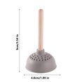 thumbnail image 5 of Fiudx Colador de Té de Goma, Diseño Único de Piñas, Reutilizable y Duradero, Resistente a Altas Temperaturas, Perfecto para Té de Hojas Sueltas, Fácil de Limpiar, Regalo Ideal para Amantes Del Té, Ap, 5 of 5