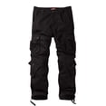 thumbnail image 3 of Pantalones Cargo Match para Hombre Wild Corte Regular Gris Acero Talla 40, 3 of 6