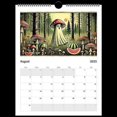 thumbnail image 4 of Mushroom Ghost 2025 Calendar, 8.5 * 11" Vintage Cottage Core Ghost Calendar, 4 of 5