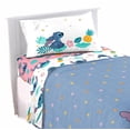 thumbnail image 1 of Disney Lilo & Stitch Hawaiian Denim 3-Piece Twin Sheet Set, 100% Polyester, 1 of 1